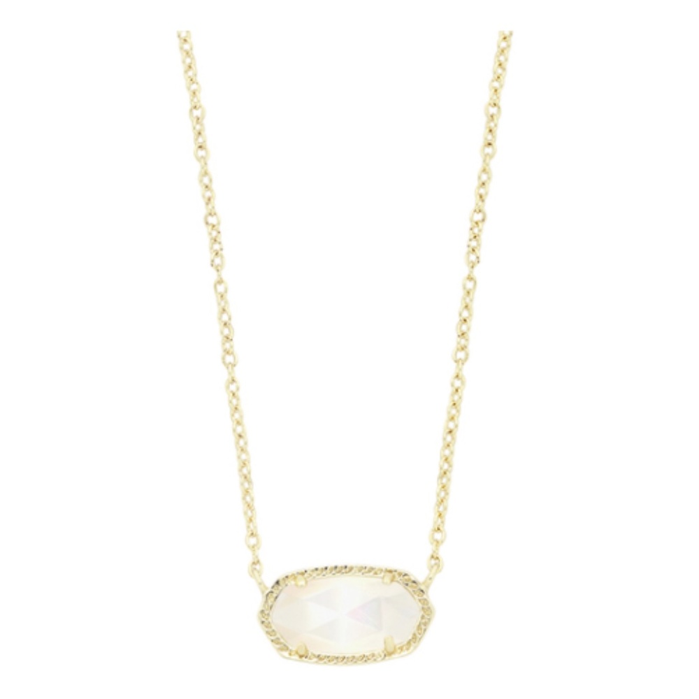 Kendra Scott Elisa Pendant Necklace in Ivory Pearl